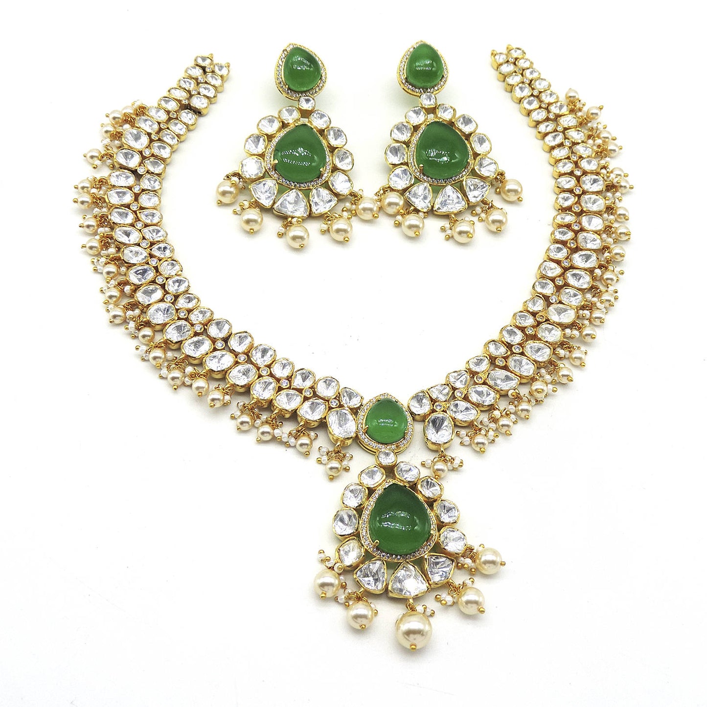 Meher Necklace Polki Set