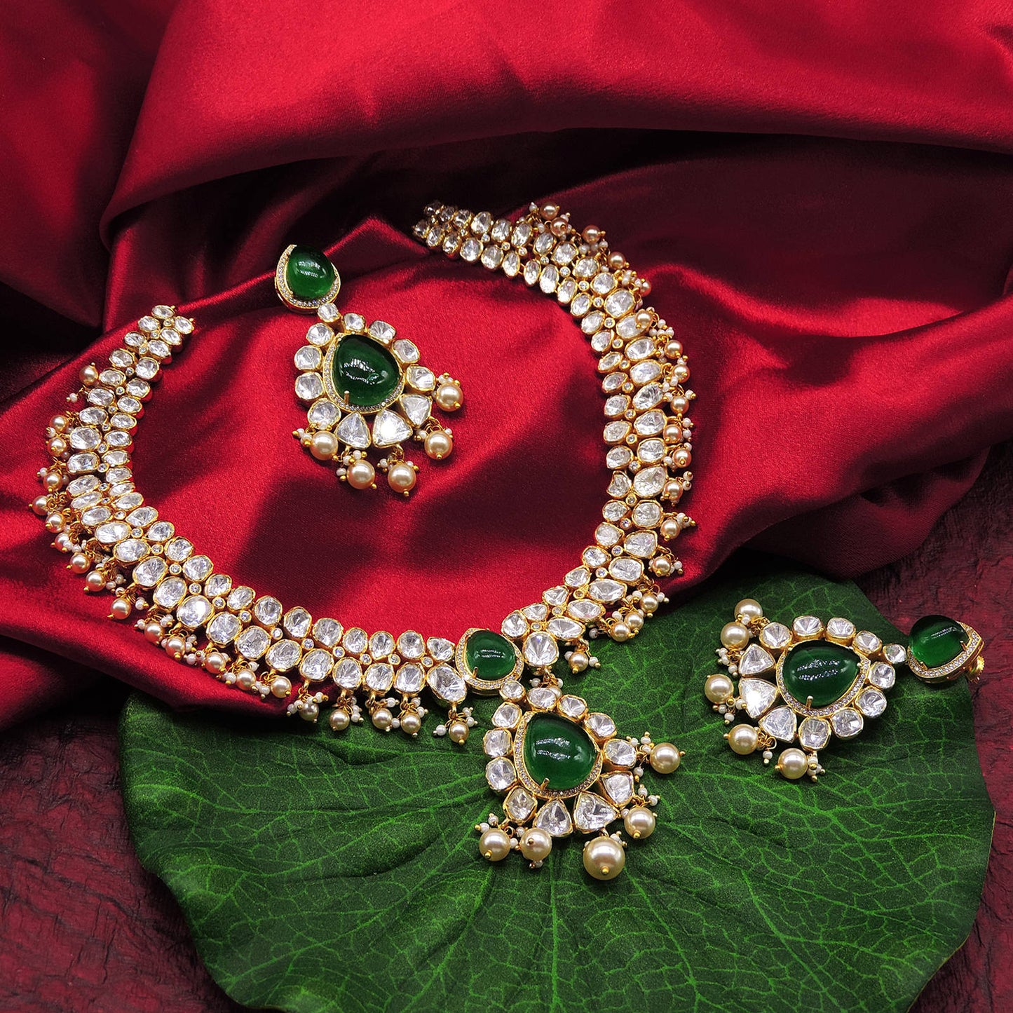 Meher Necklace Polki Set