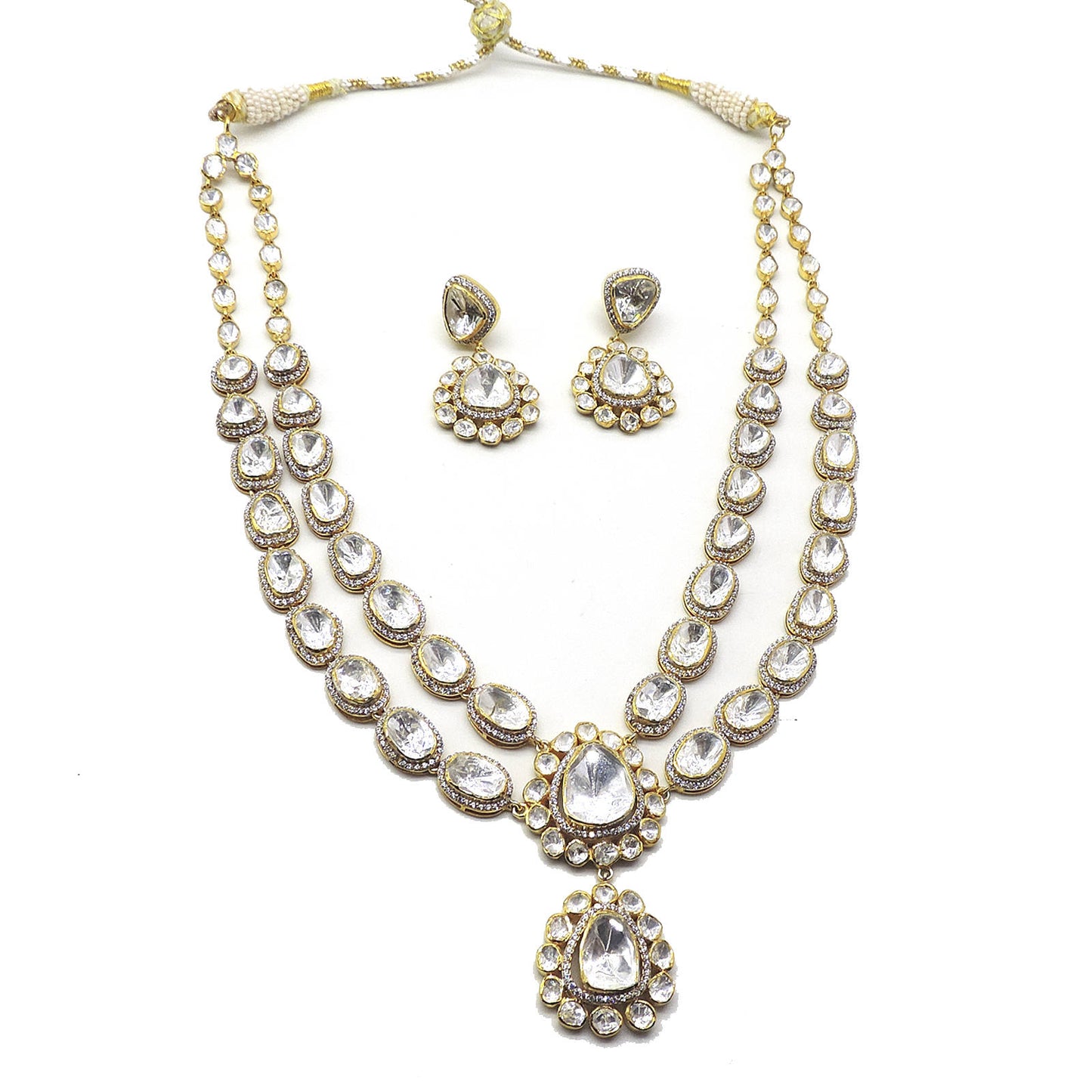 Deepika Collar Necklace Polki Set